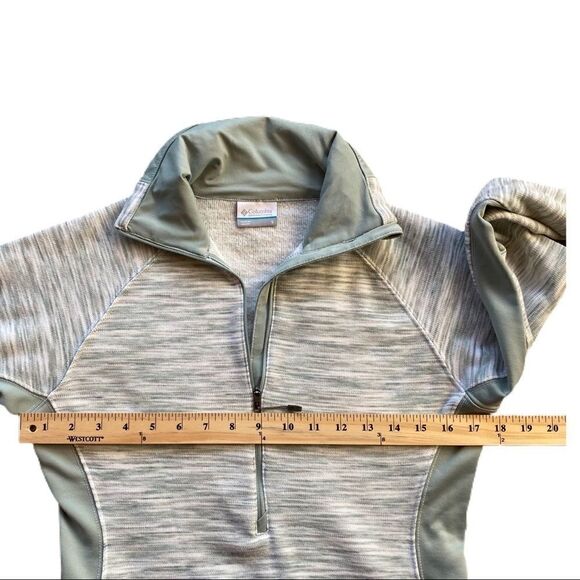 Columbia Half Zip Pullover. Blue/Gray. Sz S. EUC!! - Picture 9 of 12